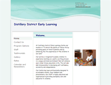 Tablet Screenshot of distillerydistrictelc.com